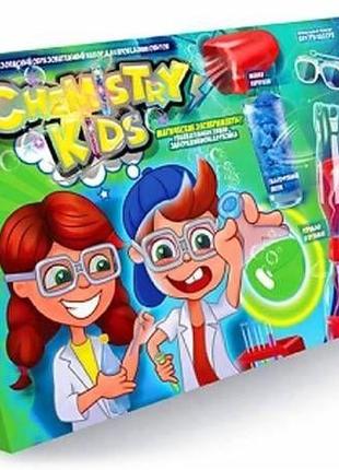 Набір для проведення дослідів "магічні експерименти" серія chemistry kids, danko toys, chk-01-02u