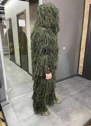 Маскувальний костюм кікімора (geely), нитка woodland, розмір m-l до 80 кг