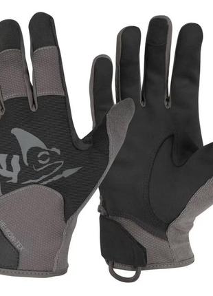 Тактичні рукавиці helikon -tex all round tactical - black/shadow grey