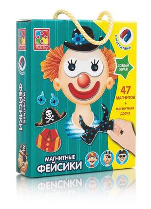 Магнітна гра “фейсики”, vladi toys, vt3702-15