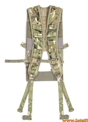 Британський розвантажувальний пояс варбелт ремінь тактичний мультикам з лямками рпс...