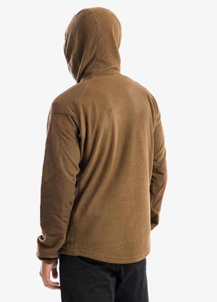 Тактична фліска  с капюшоном helikon alpha hoodie сoyote5 фото