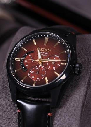 Годинник seiko presage sharp edged kabuki theater limited edition spb329j12 фото