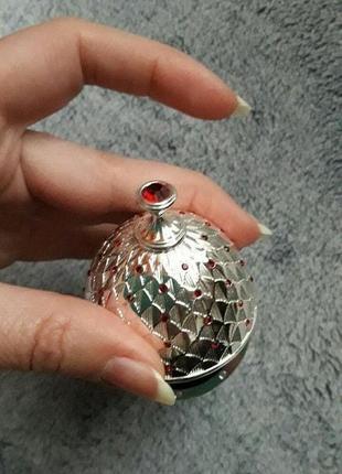 Эффектная красивая элегантная шкатулка в стиле фаберже3 фото