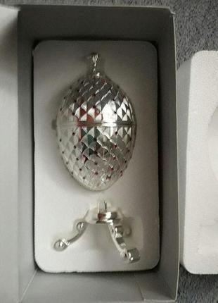 Эффектная красивая элегантная шкатулка в стиле фаберже6 фото