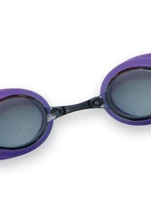 Дитячі окуляри для плавання фіолетові 8+, intex, 55691