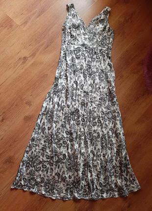 Платье в пол макси east p.s. шелк