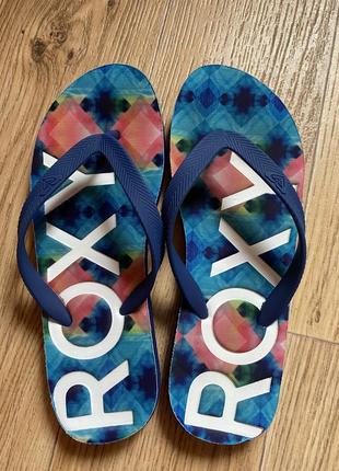 Шлепанцы вьетнамки roxy 39, 39,5 оригинал