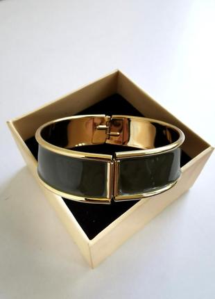 Красивый винтажный браслет с эмалью