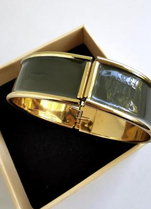 Красивый винтажный браслет с эмалью