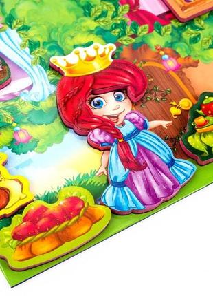 Магнітна гра “полунична принцеса”, vladi toys, vt3703-036 фото