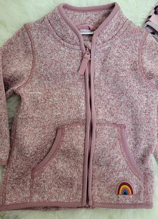Флисовая кофта 86размер