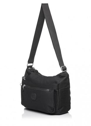 Сумка женская тканевая черная bags4life w5506