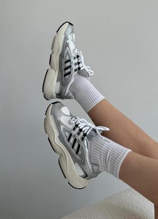 Адидас осмилен кроссовки adidas ozmillen white/silver/ black