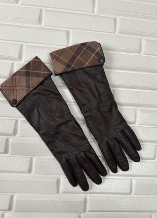 Barbour перчатки варежки кожаные перчатки