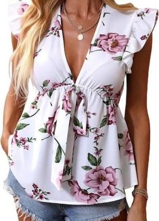 Нежная блуза 50 52 разм