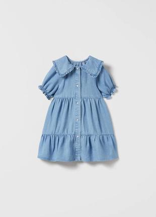 Платье детское zara 5-6 лет