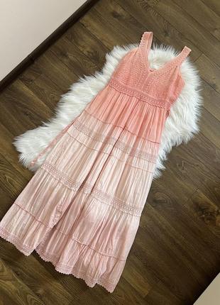 Сарафан женский летний, длинное платье