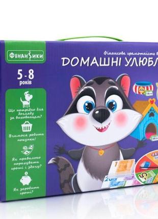 Гра настільна «домашні улюбленці», vladi toys, vt2312-071 фото