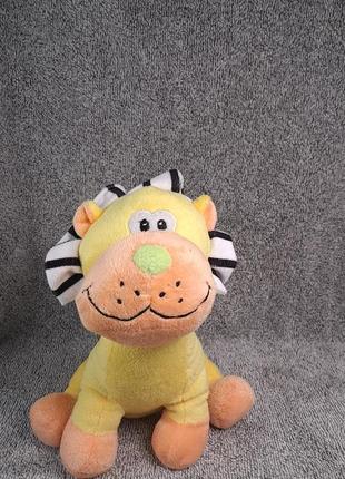 Мягкая игрушка, для детей, лев, toys