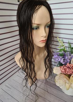 Накладка типатинг на пробор 100% натуральный волос.