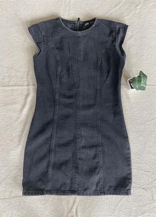 Джинсова сукня zara