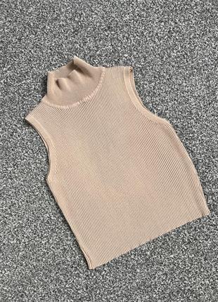 Трикотажный топ