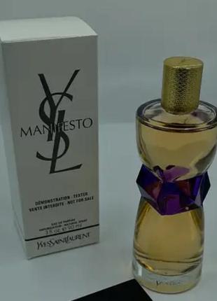 Духи тестер yves saint laurent manifesto eau de parfum 90ml.