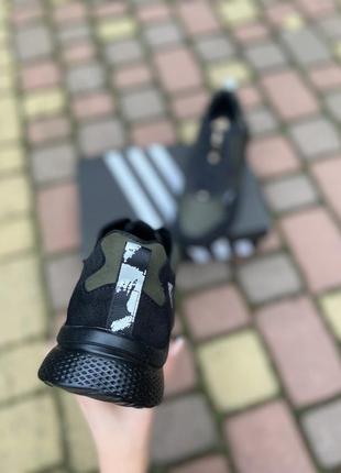 Мужские кожаные кроссовки match adidas with5 фото