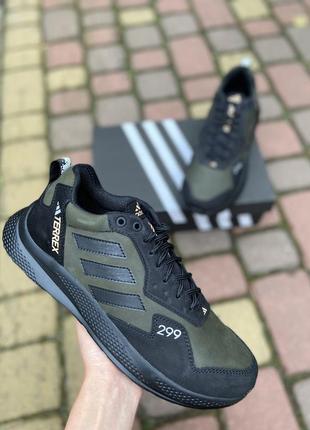 Чоловічі шкіряні кросівки adidas terrex