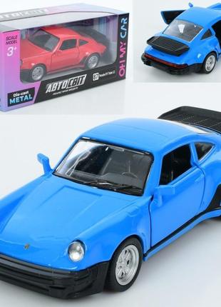 Машинка інертна auto mir porsche 930 turbo 1975-1989 as-3123 12.5 см