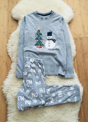 Німеччина pepperts! новорічна піжама манжетах. 100% cotton! нова колекція 2024р. домашній комплект.