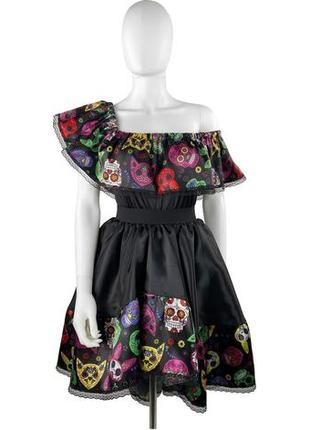 Костюм santa muerte кольоровий