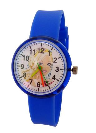 Часы детские наручные для девочек барби baby 227blue2