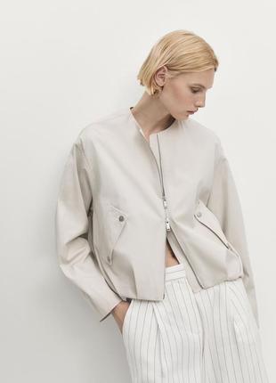Куртка бомбер massimo dutti р.м