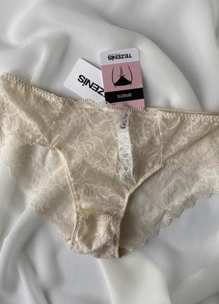 Мереживні трусики сліпи tezenis розмір s