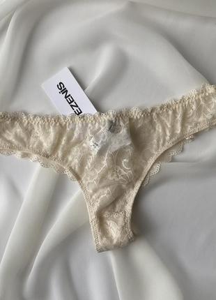 Кружевные трусики бразильяно tezenis размер s