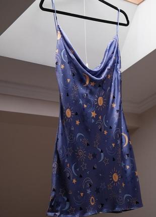 Платье в бельевом стиле zara