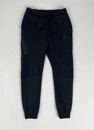 Спортивні штани nike sportswear tech fleece 805163 -010 jogger оригінал спортивки розмір s джогери