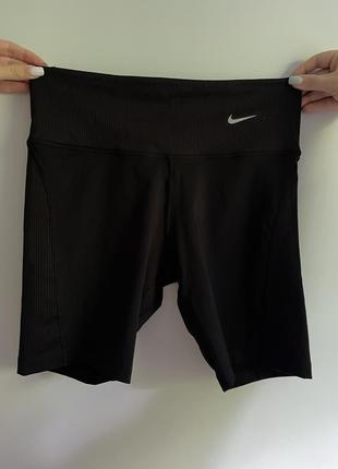 Велосипедки nike w nk df tght short nv dx2951-010 р. м черный