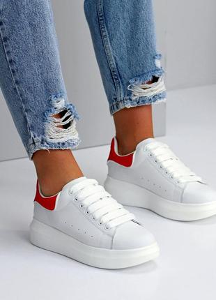 Кожаные кеды