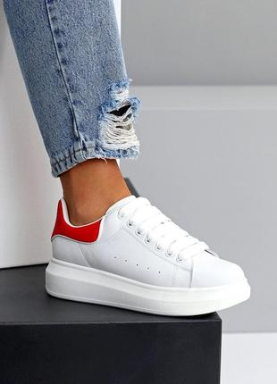 Кожаные кеды