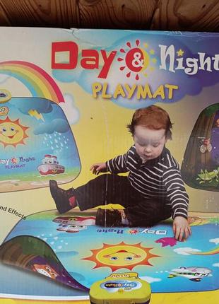 Интерактивный звуковой одеял день, ночь, play mat, zippy mat day & night