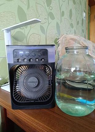 Вентилятор портативный настольный увлажнитель 4.5 w
