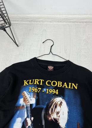 Світшот rock eagle x kurt cobain vintage sweatshirt6 фото