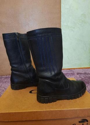 Чоботи шкіряні р.35