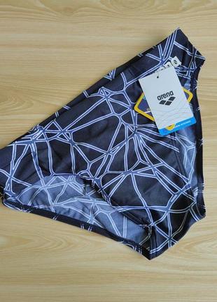 Мужские плавки брифы arena carbonics pro brief black-black