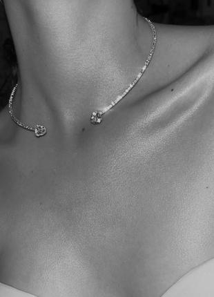 Чокер с стразами