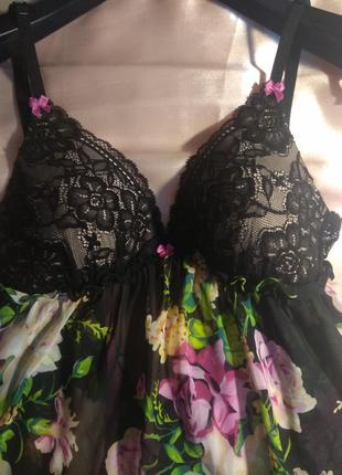 Комплект  babydoll + трусики  betsey johson usa ny