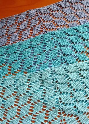 Элегантная косынка "морской бриз"